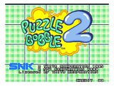 Puzzle Bobble 2 (Neo Geo MVS (arcade))